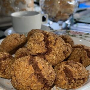biscoito de amendoim com cacau 🍪